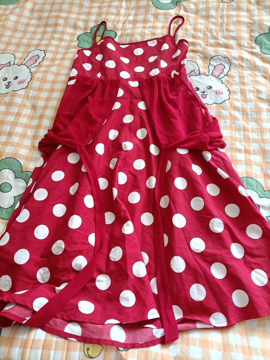 红裙子实物更好看便宜出