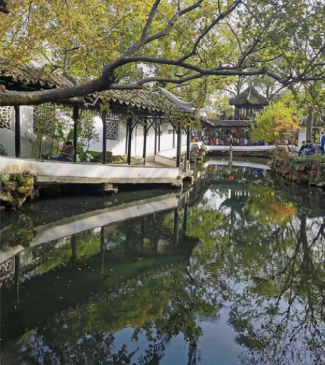 狮子林.拙政园.丝绸博物馆.姑苏水上游.枫...