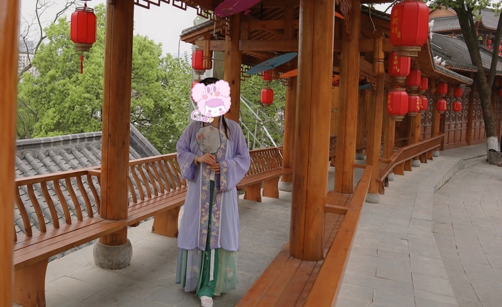98新汉服,三件套(吊带背心,长衫,襦裙)...
