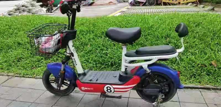 爱玛电动车 八成新 带电池 1100出售 ...