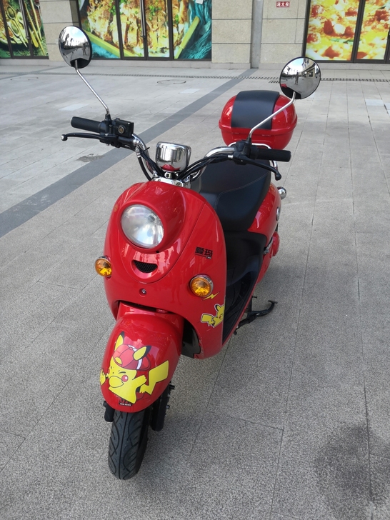 9成新60付20安爱玛电动车！满电跑50#...