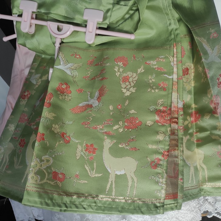 明制织金马面裙,4.5m,全新M仅试穿,绝...