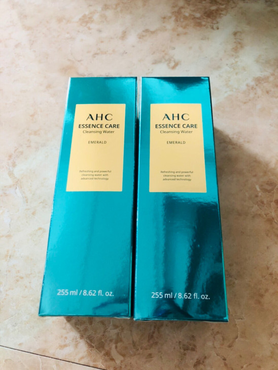 全新AHC绿宝石卸妆水深层清洁温和眼唇脸部...
