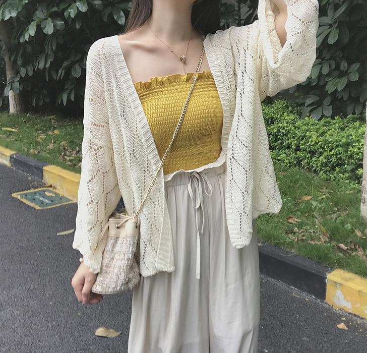 【MOBAI】相信我~ 春夏超好穿百搭钩花...