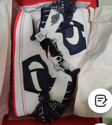 aj1百宝袋 41码全新正品未穿，买来鞋盒...