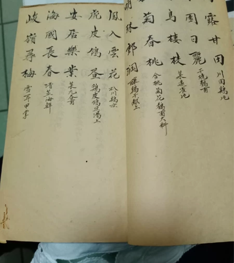 ，官府菜谱手抄本，清中期，官府菜谱，手抄本...