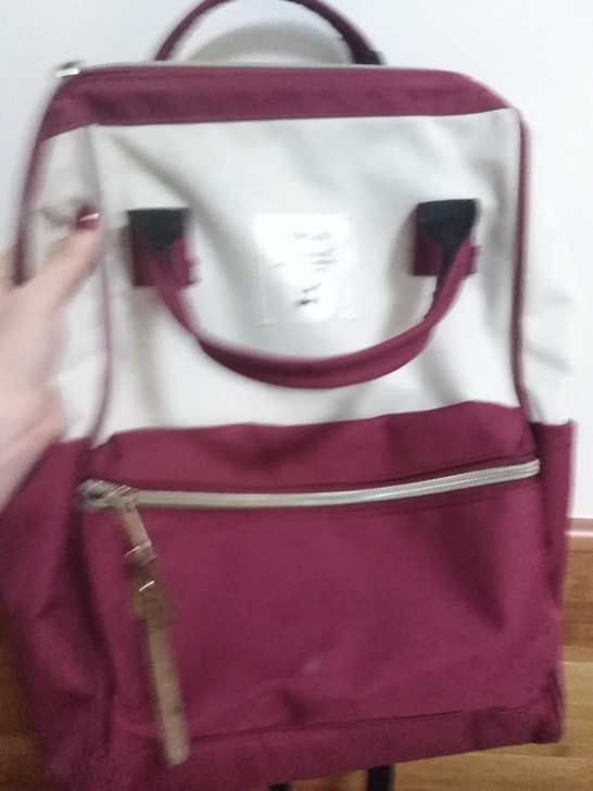 日本代购乐天anello双肩包正品男女学生...
