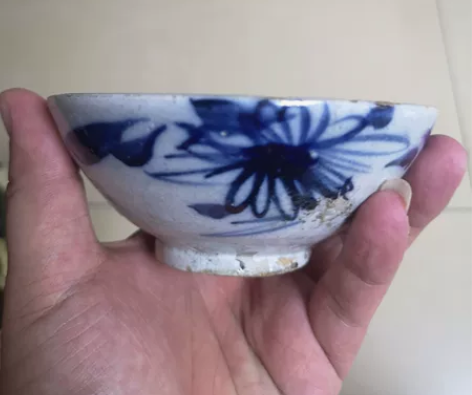 清.青花茶碗～清.磁州窑青花茶元 清.青花...