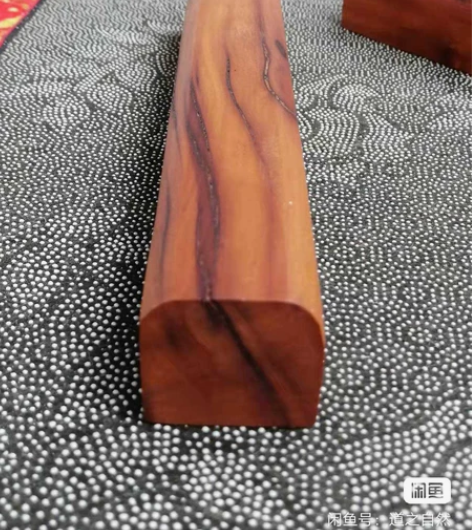 百年天然雷击枣木镇尺27*4-*3.5镇尺...