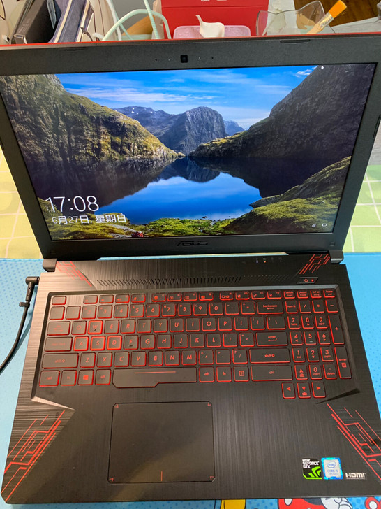 华硕（ASUS）飞行堡垒FX80GE火陨版...