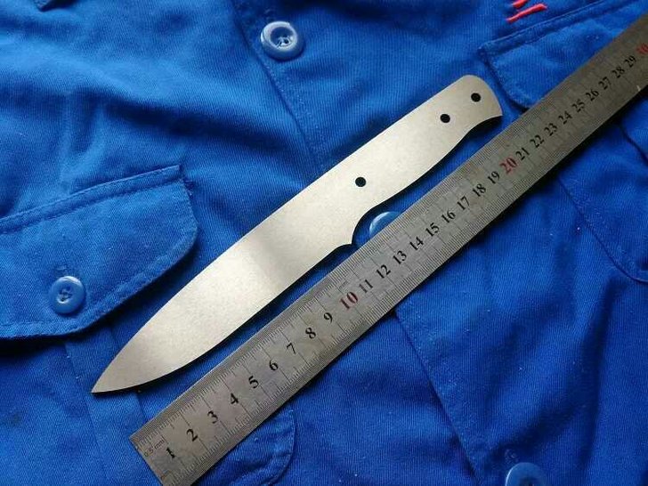 65-68HRC雷胖子户外生存刀求生野外胚...