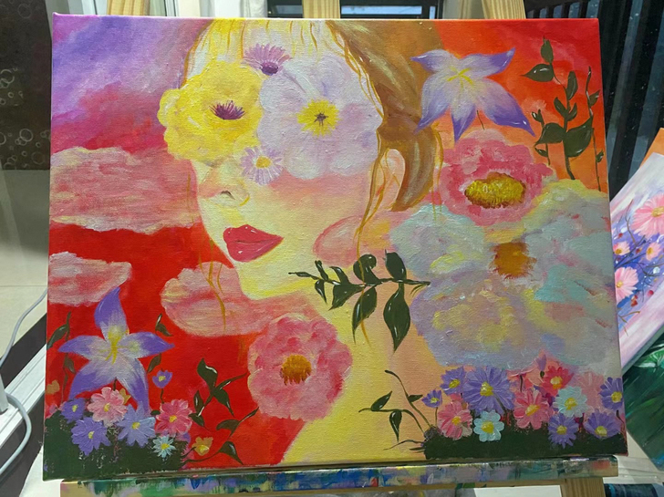 家里油画太多了，摆不下了，所有作品大处理，...