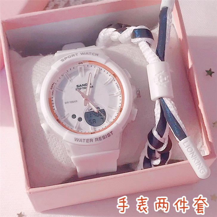 夏季手表女ins风简约气质女款独角兽初高中...
