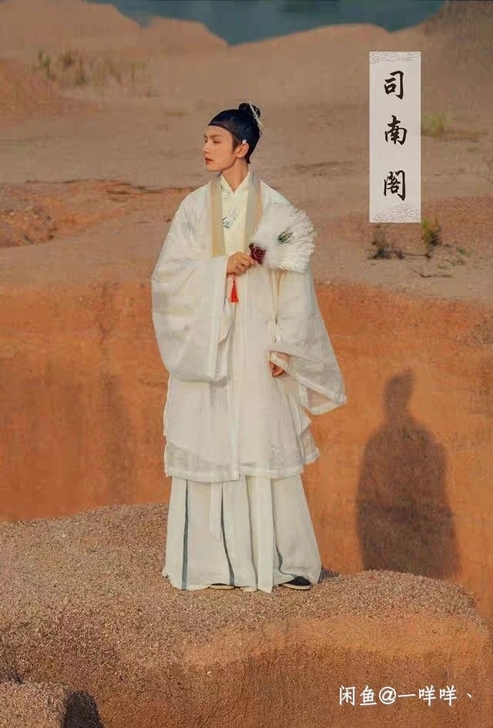 司南阁无尘汉服男女披风纱衣外披外衫罩纱