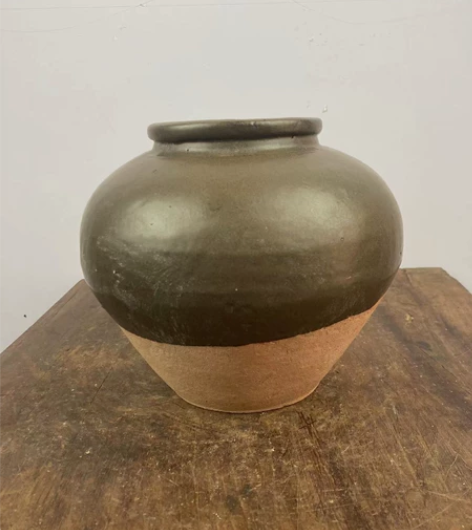 案头小件，侘寂摆件，花器 高17cm宽18...