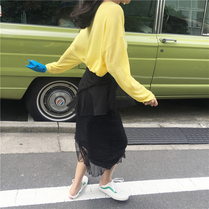 鱼尾裙JOYOUS大喜庆夏新款不规则小心机...