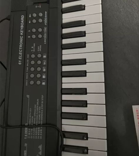 孩子大了用不到便宜出售 儿童益智37键 电...