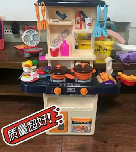 过家家厨房玩具儿童仿真可做饭全套装宝宝益智...