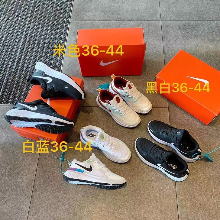 转，轻便运动跑步鞋网面透气运动鞋软底三色