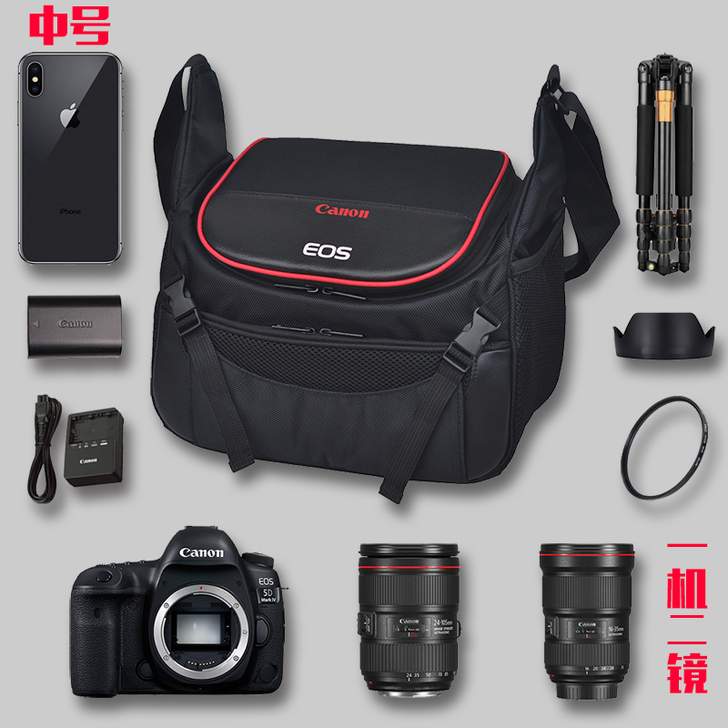 佳能相机包90D5D4单反M50微单EOS...