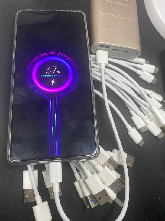 5A超级快充闪充短线充电宝线,type_c...