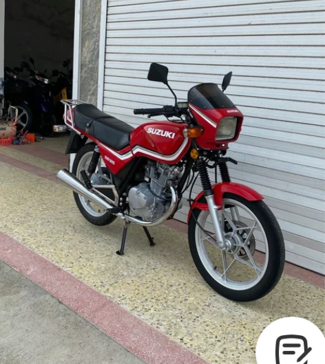 二手摩托车跑车踏板,经典车型铃木王,原版原...