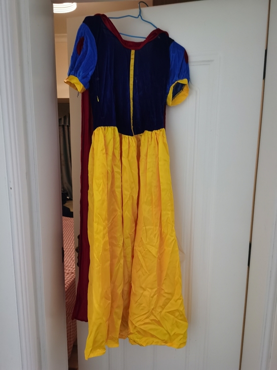 白雪公主服cossplay，全新带包装标签...