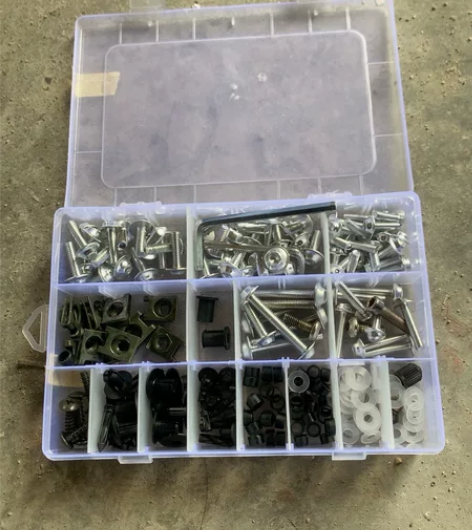 全车全新外壳包板挡风 铝合金全套螺丝 适用...