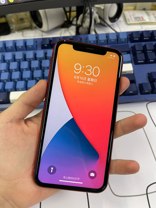 iphone 11 128红色黑解无锁d1...
