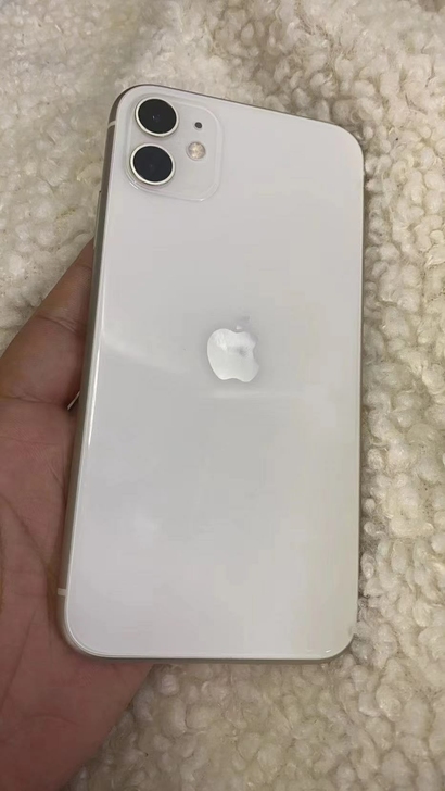 苹果11 白色 128g,正品行货,无拆无...