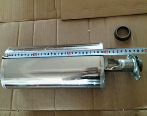摩托车三轮车通用排气管筒 不锈钢 125 ...