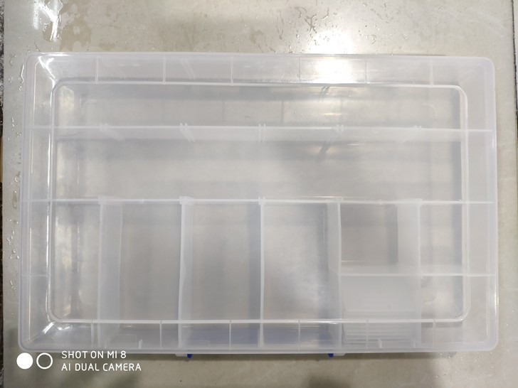 全新元件盒，零件盒~ 隔片可拆卸 可自由组...