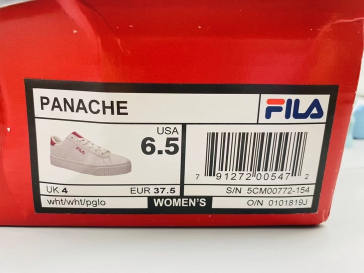 斐乐女鞋，小白鞋37.5码