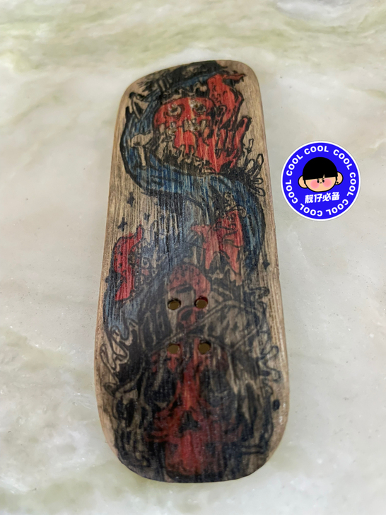 手指滑板手绘板面，欢迎记者！邮费到付！