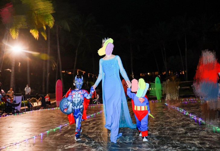 大黄蜂擎天柱 超人 艾莎公主 cospla...