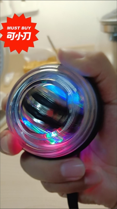 腕力球100公斤男健身60炼手臂握力器自启...