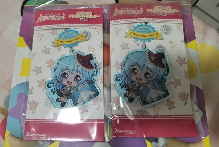 日版正版 文豪、松原花音等亚克力立牌、吧唧