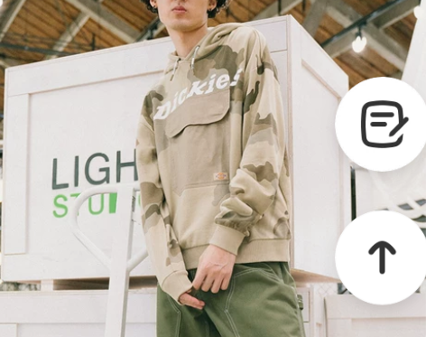 【年终盛典价】Dickies前置大口袋迷彩...