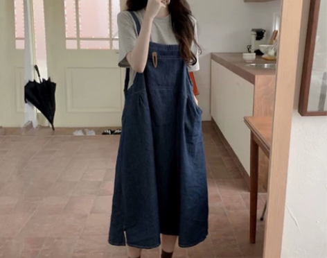 2022夏季新款法式茶歇小众显瘦裙子流行吊...