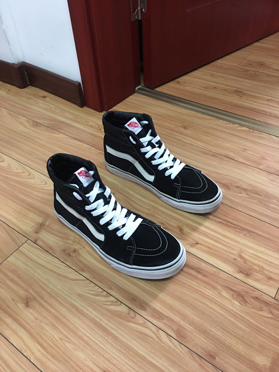 vans范斯万斯高帮运动休闲高帮板鞋跑鞋