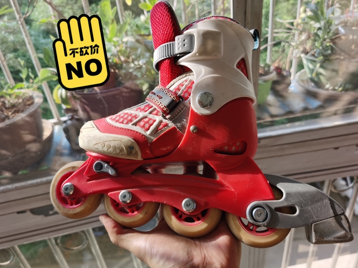 米高轮滑鞋，儿子的战靴，27##amp；m...