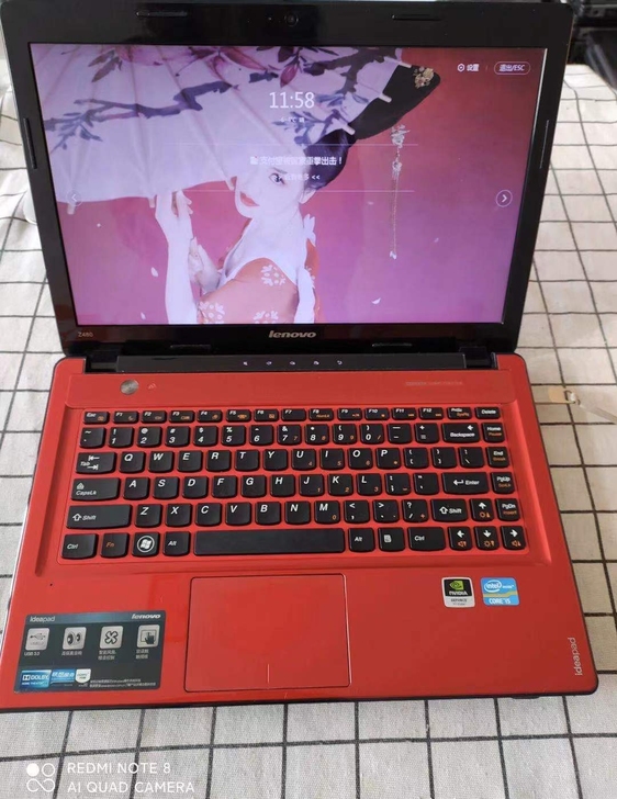 联想i5高配笔记本电脑5台数量不多外观好看...