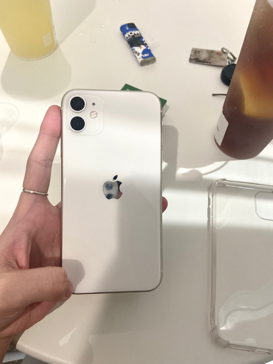 自用苹果11 64g 白色 送原装盒