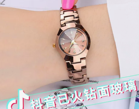 韩版超薄手表女学生玫瑰金女表潮流复古男女士...