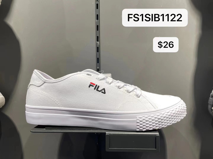 韩国代购直邮FILA斐乐白色帆布鞋