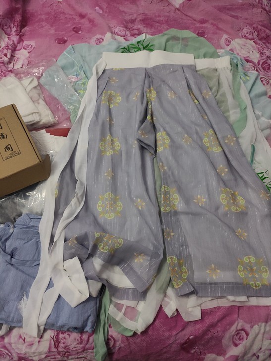 汉服闲置司南阁钟灵记宋裤褙子齐腰裙可换