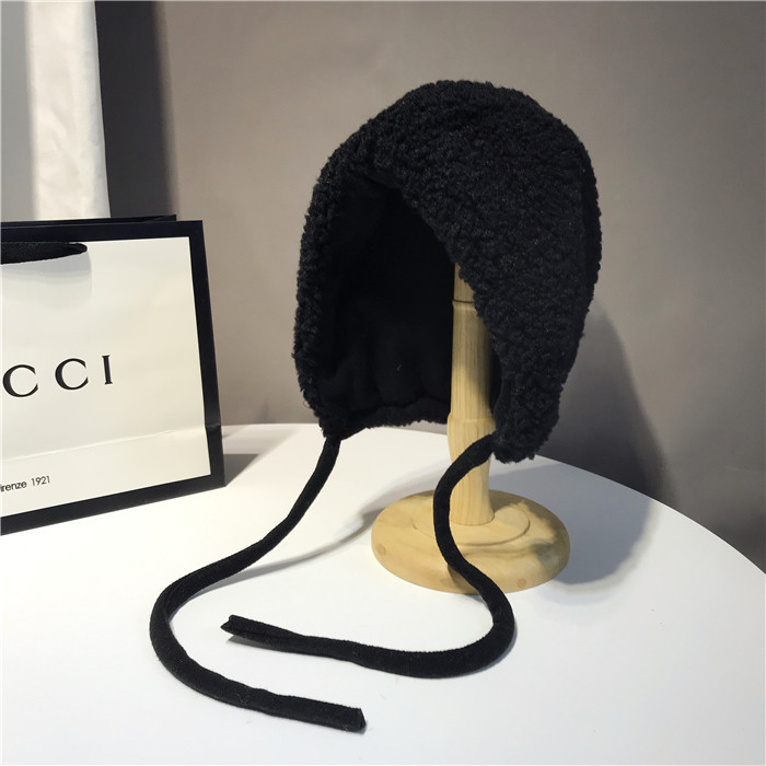 【年终盛典】韩版系带毛绒雷锋帽秋冬保暖帽子...