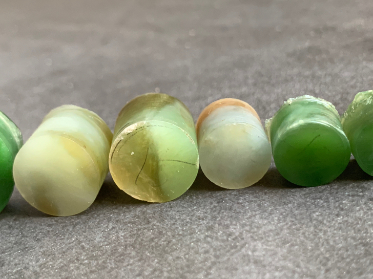 新疆和田玉籽料白玉青花墨玉碧玉蓝调料且末糖...