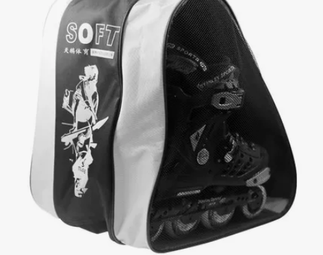 正品(SOFT)轮滑鞋包成人加厚溜冰鞋背包...