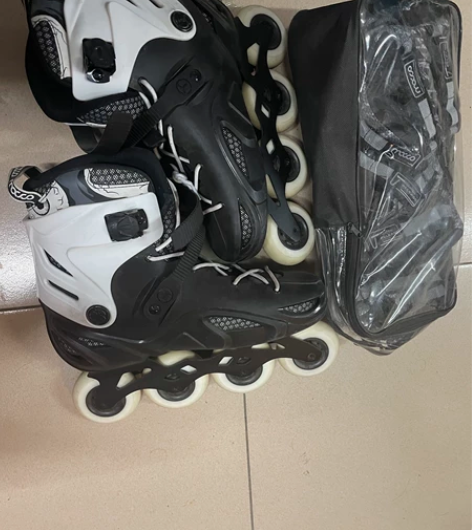 米高轮滑鞋成人溜冰鞋直排轮旱冰鞋刷街花式男...